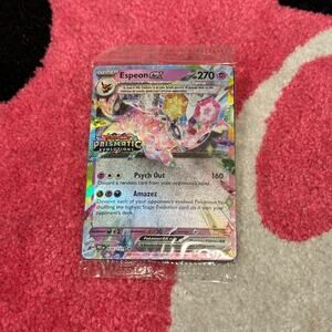 Espeon EX [Stamped] #34 Sealed – Pokémon Prismatic Evolutions – Holo